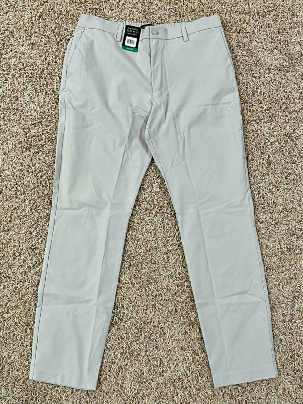 Banana Republic Men's Commuter Pants Beige, Size 38x34 (New)